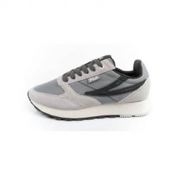 Buty treningowe męskie Fila FFM022380012. Szare buty sportowe casual Fila, bez wzorów, z materiału. Za 159.00 zł.