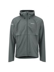 Craft PRO Hydro Jacket 3 M — Wodoszczelna, oddychająca kurtka do biegania –. Szare kurtki Craft, m, bez wzorów, bez kaptura. Za 761.00 zł.