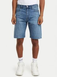 G-Star Raw Szorty jeansowe Dakota D24411-D536-G326 Niebieski Regular Fit. Niebieskie szorty G-Star Raw, m, bez wzorów, z bawełny, retro. Za 239.99 zł.