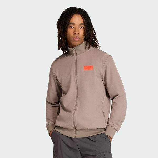 BLUZA DRESOWA AUDI REVOLUT F1 TEAM ELEVATED. Brązowe bluzy bez kaptura Adidas, l, bez wzorów, z dresówki, bez kaptura. Za 290.95 zł.