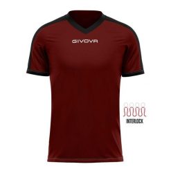 Givova Revolution Koszulka Sportowa 3XL - Oddychająca i Elastyczna. Brązowe t-shirty sportowe Givova, bez wzorów, bez ramiączek, do piłki nożnej. Za 52.75 zł.