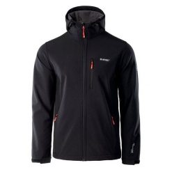 Kurtka Softshell Męska Caen. Brązowe kurtki Hi-tec, m, bez wzorów, z softshellu, bez kaptura. Za 253.99 zł.