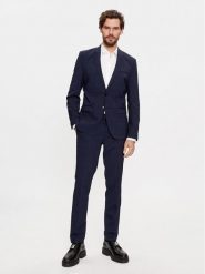 Hugo Garnitur Arti/Hesten232X 50496660 Granatowy Extra Slim Fit. Niebieskie garnitury Hugo, m, bez wzorów, z syntetyku. Za 2,389.00 zł.