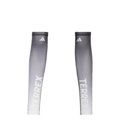 Rękawy do biegania trailowego Terrex Climacool. Białe odzież kompresyjna Adidas, xl, bez wzorów, z dzianiny, do biegania, climacool (adidas). Za 149.00 zł.