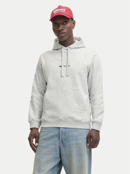 Jack & Jones Bluza Norrebro 12282861 Szary Relaxed Fit. Szare bluzy Jack & Jones, m, bez wzorów, z bawełny, bez kaptura. Za 114.99 zł.