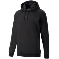 Bluza Z Kapturem Męska Modern Basics. Czarne bluzy z kapturem Puma, l, bez wzorów, z bawełny, z kapturem. Za 362.99 zł.