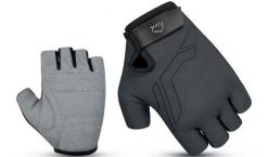 Rękawiczki rowerowe ProX Basic Air Vent czarne L. Czarne rękawiczki PROX, bez wzorów, z materiału. Za 48.00 zł.