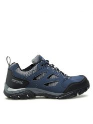 Regatta Trekkingi Holcombe Iep Low RMF572 Granatowy. Niebieskie buty trekkingowe Regatta, bez wzorów, ze skóry, bez zapięcia. Za 219.99 zł.