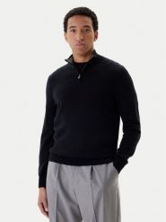 BOSS Sweter H-Hemarlo 50549984 Czarny Regular Fit. Czarne swetry rozpinane Boss, m, bez wzorów, z wełny, bez kołnierzyka, bez ramiączek. Za 749.99 zł.