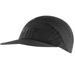 Czapka do biegania z daszkiem Pro Run Ultralight unisex. Czarne czapki z daszkiem CEP, bez wzorów, z materiału. Za 189.00 zł.