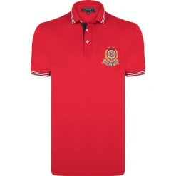 Koszulka polo "Grain" w kolorze czerwonym. Koszulki polo marki Sir Raymond Tailor. W wyprzedaży za 86.95 zł.