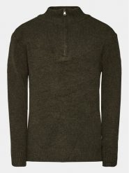 INDICODE Sweter Lokant 35-722 Zielony Regular Fit. Zielone swetry rozpinane INDICODE, m, bez wzorów, z syntetyku, bez kołnierzyka, bez ramiączek. Za 149.99 zł.