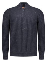 NEW ZEALAND AUCKLAND Sweter w kolorze granatowym rozmiar: 3XL. Niebieskie swetry nierozpinane New Zealand Auckland, xl, bez wzorów, z wełny, bez kołnierzyka, bez ramiączek. Za 229.95 zł.
