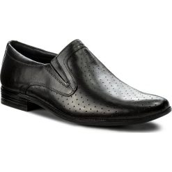 Półbuty LASOCKI FOR MEN - MI08-C344-382-05 Czarny. Czarne eleganckie półbuty Lasocki For Men, bez wzorów, ze skóry, bez obcasa, bez zapięcia. W wyprzedaży za 89.98 zł.
