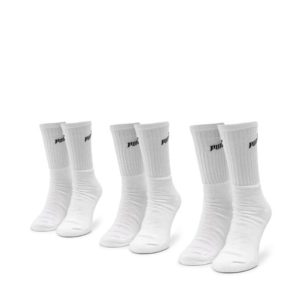 Skarpety długie Puma. Białe skarpety Puma, bez wzorów. Za 29.99 zł.