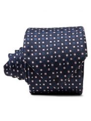 BOSS Jedwabny krawat Mężczyźni niebieski, ONE SIZE. Niebieskie krawaty i muchy Boss, bez wzorów, z jedwabiu. Za 139.95 zł.