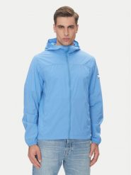 Tommy Jeans Kurtka przejściowa DM0DM21669 Niebieski Regular Fit. Niebieskie kurtki Tommy Jeans, m, bez wzorów, z jeansu, bez kaptura. Za 319.99 zł.