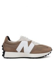 New Balance Sneakersy U327SBC Brązowy. Brązowe buty sportowe casual New Balance, bez wzorów, ze skóry, bez zapięcia. Za 379.99 zł.