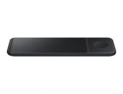 Samsung EP-P6300 Zestaw słuchawkowy, Smartfon, Smartwatch Czarny USB Bezprzewodowe ładowanie Szybkie ładowanie Wewnętrzna. Czarne zegarki smartwatch SAMSUNG, bez wzorów. Za 228.99 zł.