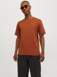Jack & Jones Koszulka w kolorze karmelowym rozmiar: L. Brązowe bezrękawniki Jack & Jones, l, bez wzorów, z bawełny, bez kołnierzyka, bez ramiączek. Za 53.04 zł.