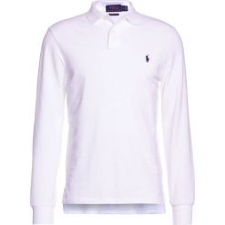Polo Ralph Lauren SLIM FIT Koszulka polo white. Bluzki z długim rękawem marki Polo Ralph Lauren. Za 419.00 zł.