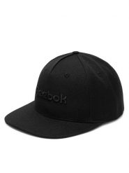 Reebok Czapka z daszkiem RBH2500-AW24 Czarny. Czarne czapki z daszkiem Reebok, bez wzorów, z syntetyku. Za 89.99 zł.
