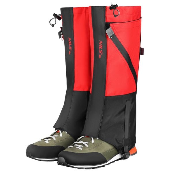 Stuptuty turystyczne NC17112 Nils Camp. Czarne buty trekkingowe NILS CAMP, na zimę, bez wzorów, z nylonu, bez zapięcia. Za 54.00 zł.