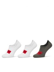 HUGO Stopki 50496082 Szary. Szare skarpety Hugo, bez wzorów, z bawełny. Za 79.99 zł.