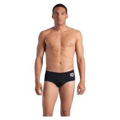 Szorty kąpielowe Arena One Big Logo Low. Czarne kąpielówki Arena, m, bez wzorów. Za 239.00 zł.