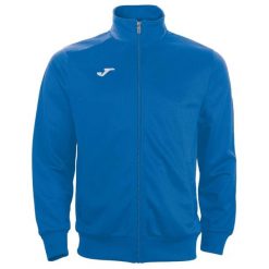 Męska Dresowa Kurtka Piłkarska Combi. Niebieskie kurtki Joma, l, bez wzorów, z dresówki, bez kaptura. Za 156.99 zł.