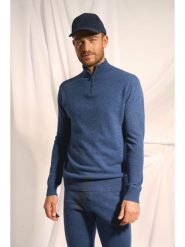 Just Cashmere Kaszmirowy kardigan "Bradley" w kolorze niebieskim rozmiar: L. Niebieskie swetry rozpinane Just Cashmere, l, bez wzorów, z kaszmiru, bez kołnierzyka, bez ramiączek. Za 413.99 zł.