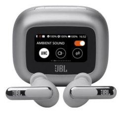 JBL Live Beam 3 Srebrne. Szare słuchawki bezprzewodowe JBL. Za 639.00 zł.