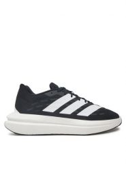 Adidas Sneakersy Flowboost JR5504 Czarny. Czarne buty sportowe casual Adidas, bez wzorów, z materiału, bez zapięcia. Za 309.99 zł.