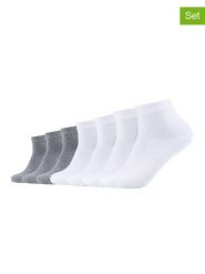 Camano Skarpety (7 par) w kolorze biało-jasnoszarym rozmiar: 39-42. Białe skarpety camano, bez wzorów, z bawełny. Za 56.99 zł.