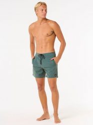 Rip Curl Szorty kąpielowe "Mirage Retro Golden Hour" w kolorze zielonym rozmiar: 29. Zielone kąpielówki Rip Curl, bez wzorów, z materiału. Za 96.37 zł.