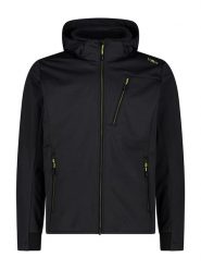 CMP Kurtka softshellowa w kolorze czarnym rozmiar: 48. Czarne kurtki outdoor i hardshell CMP, m, bez wzorów, bez kaptura. Za 249.76 zł.