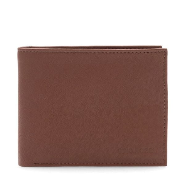 Portfel GINO ROSSI. Brązowe portfele Gino Rossi, bez wzorów. Za 129.99 zł.