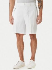 BOSS Szorty materiałowe Spirit70 50559983 Biały Relaxed Fit. Białe szorty Boss, m, bez wzorów, z materiału. Za 899.99 zł.