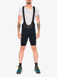 Spodenki rowerowe z wkładką CMP Zyloft Bib. Czarne spodenki rowerowe CMP, l, bez wzorów, z elastanu, rowerowe. Za 269.49 zł.