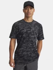 Under Armour Koszulka w kolorze czarno-szarym rozmiar: 4XL. Czarne bezrękawniki Under Armour, xl, bez wzorów, bez kołnierzyka, bez ramiączek. Za 82.64 zł.