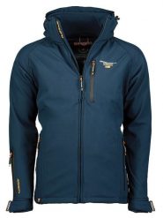 Canadian Peak Kurtka softshellowa "Tabooeak" w kolorze granatowym rozmiar: XL. Niebieskie kurtki outdoor i hardshell Canadian Peak, xl, bez wzorów, z polaru, bez kaptura. Za 193.70 zł.