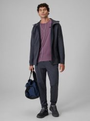 4F Spodnie treningowe szybkoschnące męskie - granatowe 3XL. Niebieskie spodnie treningowe długie 4F, l, bez wzorów, z dzianiny. Za 179.99 zł.