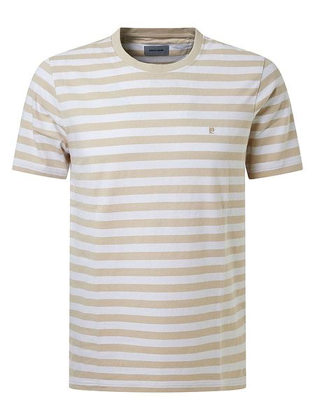 Pierre Cardin Koszulka w kolorze beżowo-białym rozmiar: XXL. Brązowe bezrękawniki Pierre Cardin, xxl, bez wzorów, z bawełny, bez kołnierzyka, bez ramiączek. Za 79.95 zł.