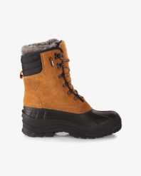 Kilpi ANTARTIC HIGH WP-M ocieplane, wodoodporne buty zimowe. Brązowe buty turystyczne Kilpi, na zimę, bez wzorów, z futra, bez zapięcia, trekkingowe. Za 372.50 zł.