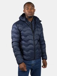 Superdry Kurtka pikowana w kolorze granatowym rozmiar: S. Niebieskie kurtki Superdry, s, bez wzorów, bez kaptura. Za 309.63 zł.