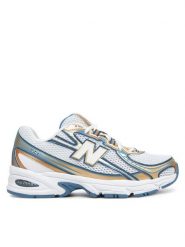 New Balance Sneakersy NBU740HB2 Niebieski. Niebieskie buty sportowe casual New Balance, bez wzorów, z materiału, bez zapięcia. Za 449.99 zł.