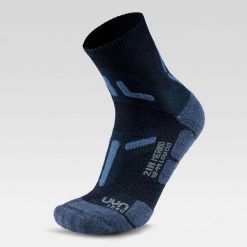 Skarpety trekkingowe męskie Uyn Trekking 2IN Merino Low Cut Socks. Niebieskie skarpety UYN, bez wzorów. Za 99.99 zł.