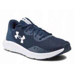 Buty do biegania męskie UNDER ARMOUR CHARGED PURSUIT siateczka. Czarne buty do biegania Under Armour, bez wzorów, bez zapięcia, do biegania. Za 239.00 zł.