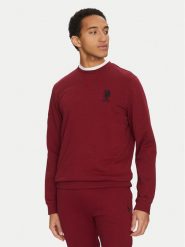 U.S. Polo Assn. Bluza MUP2256 Czerwony Regular Fit. Czerwone bluzy U.S. Polo Assn., m, bez wzorów, z bawełny, bez kaptura. Za 139.99 zł.