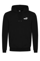 Bluza Z Kapturem Męska Logo Essentials. Czarne bluzy z kapturem Puma, m, bez wzorów, z bawełny, z kapturem. Za 89.61 zł.